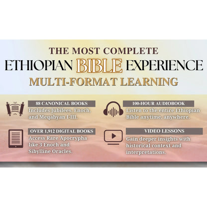 The Most Complete Ethiopian Bible in English, by Asher Wilson